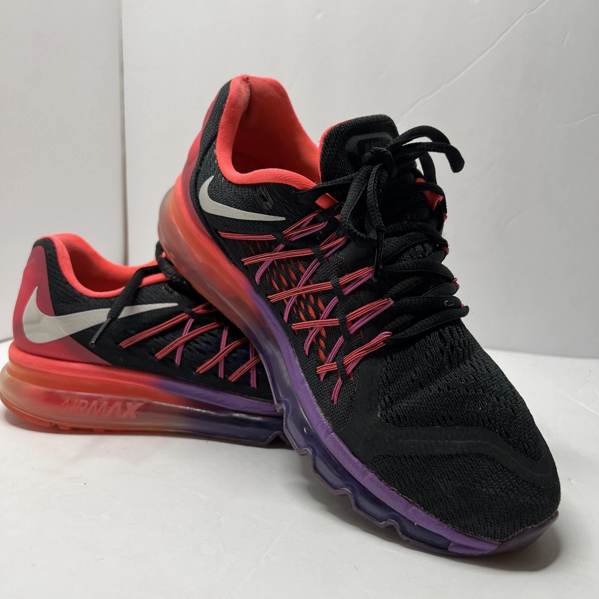 Air max 2015 clearance womens black and pink