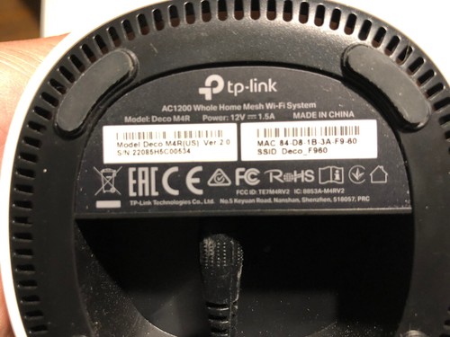 TP-Link AC1200 Deco Whole Home Mesh Wifi Router White - Picture 2 of 3