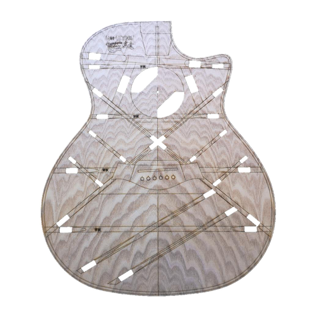 Acoustic Guitar Body Outline