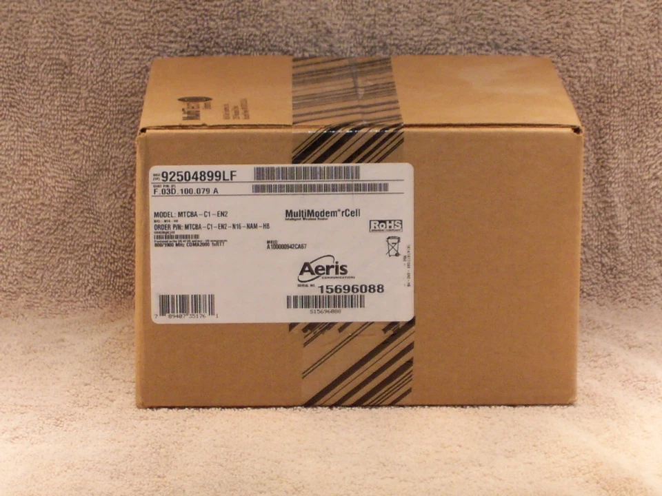 MultiModem rCell MultiTech MTCBA-C1-EN2-N16-NAM-H8 Aeris Wireless Router - Image 2 of 4
