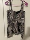 Swimsuits for All 1pc Swimsuit Size 16 Black and Gold  — photo 1