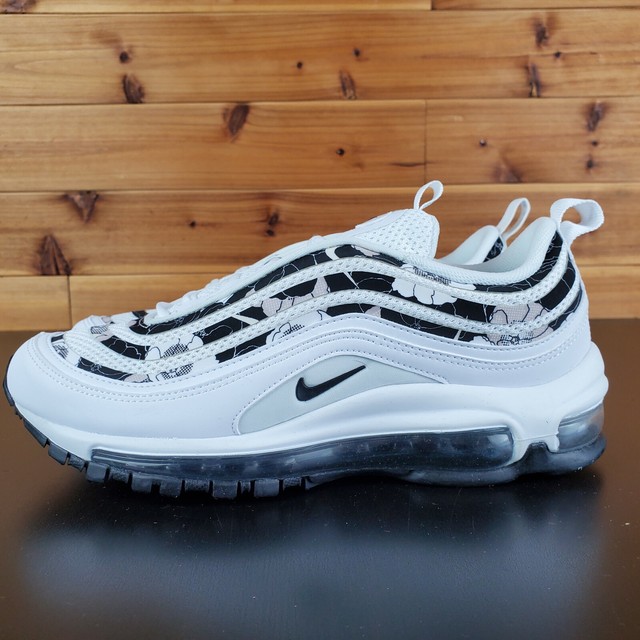 white floral air max 97