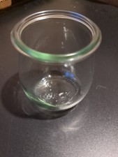 Weck RUNDRAND GLAS Glass Tulip Jar 220 ml - 12  Each Glass Only