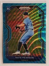 2021 Panini Prizm Tier II Teal Wave Prizm Nate Pearson #181 Rookie RC