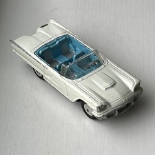 Corgi Ford Thunderbird Open Sports 215 White with Blue/Silver Interior 1959-62