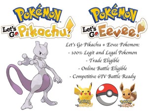 Details About 6iv Mewtwo Pokemon Lets Go Pikachu Lets Go Eevee Guide Battle Ready Legit Lgpe