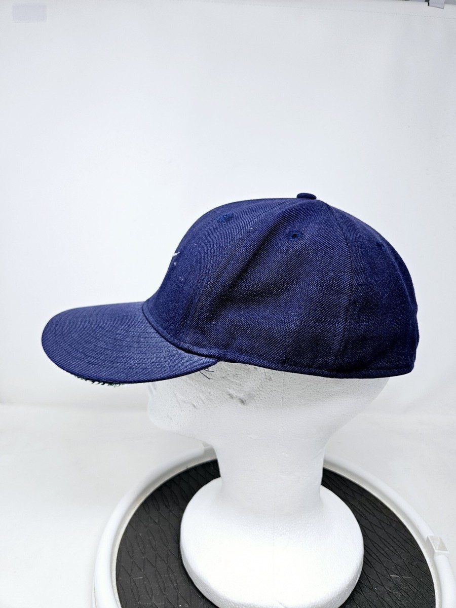 Vintage Nike Classic Pro Fit Blue Fitted Hat 90s Y2K Size 7
