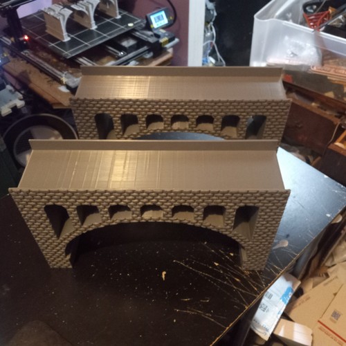 1:48 O SCALE VIADUCT STONE BRIDGE 30 INCH LONG BRIDGE. - Picture 4 of 17