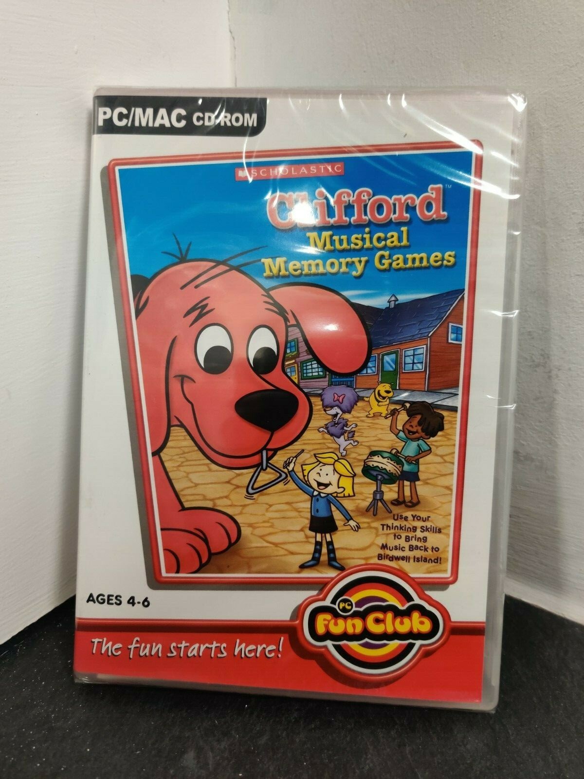 Clifford Musical Memory Games Fun Club range PC Game Brand New & Sealed