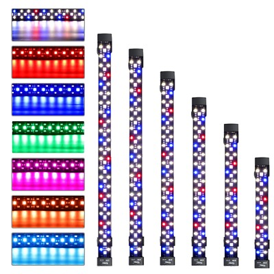 hygger 8-51'' Submersible Aquarium Light Full Spectrum Hidden Fish Tank Light