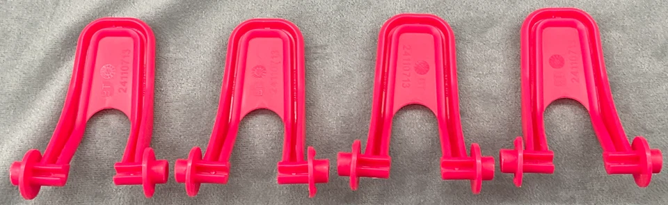 Juego de piezas de repuesto Evenflo Life in the Amazon Jungle Exersaucer 4 patas freno Foto 2 de 4