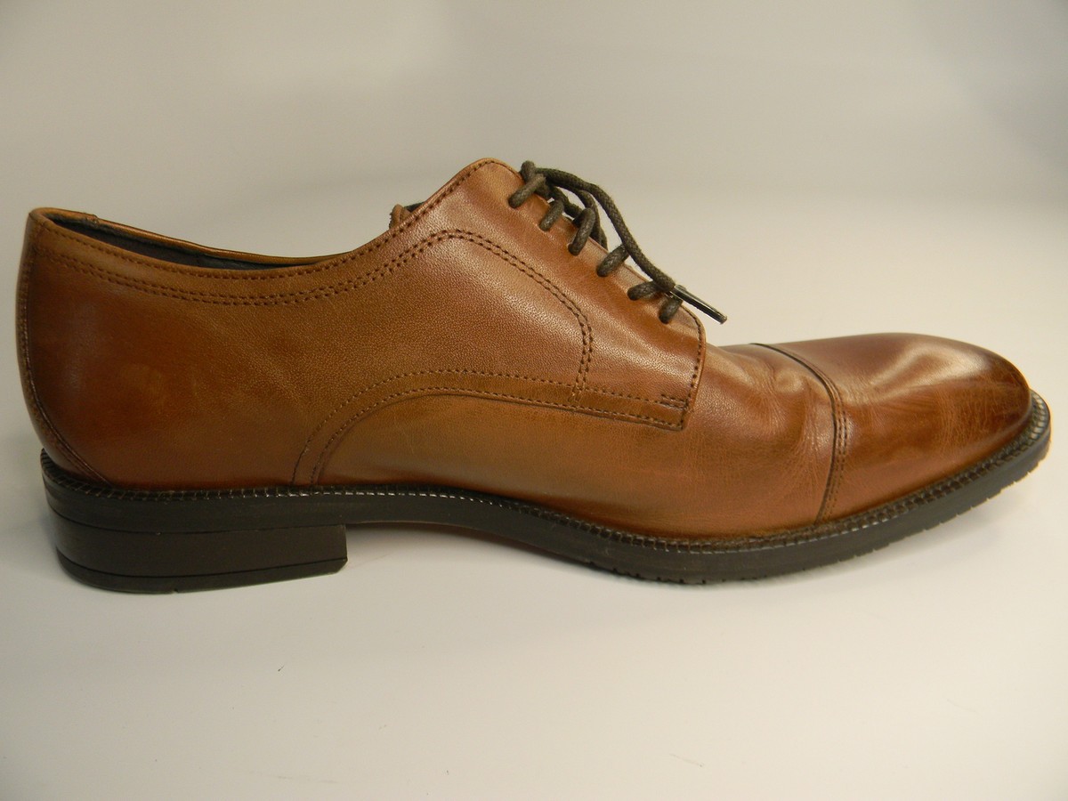 美品：COLE　HAAN　GRAND 360 (8 1/2) Cole Haan Men's FlexGrand 360 Cap-Toe Oxford Dress Shoe - Macy's