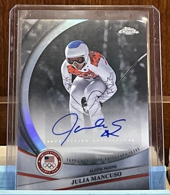 2026 Topps Chrome Olympic Hopefuls Refractor Julia Mancuso Auto USA #BCA-JMA
