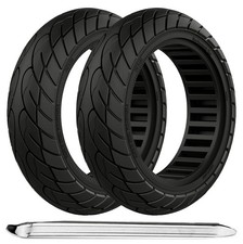 10X2.125 Inch Solid Tires for Electric Scooter, 50/75-6.1 Replacement Wheel,