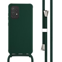 Imoshion SilikonhüLle Mit Band Samsung Galaxy A52(S) (5G/4G) - DunkelgrüN