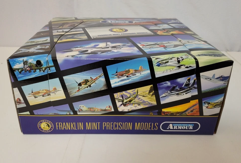 Franklin Mint Armor Collection P40 Warhawk Aleutian Tigers 1/48 Die cast B11B544 - Image 2 of 4