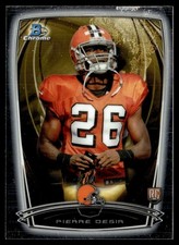 2014 Bowman Chrome Pierre Desir Rookie Cleveland Browns #222