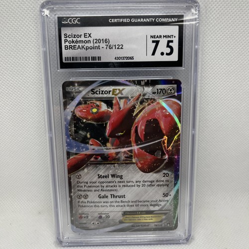 Scizor-EX graded CGC 7.5 for sale on eBay