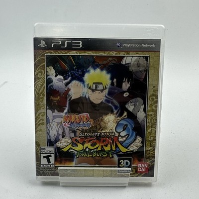 Naruto Shippuden: Ultimate Ninja Storm 3 Full Burst (PS3) Complete w/ Manual CIB