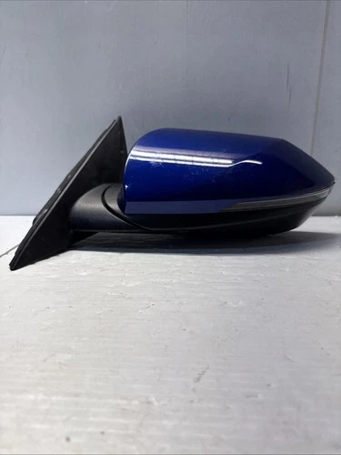 21 22 23 HYUNDAI ELANTRA FRONT LEFT SIDE VIEW DOOR MIRROR W/HEATED BLUE