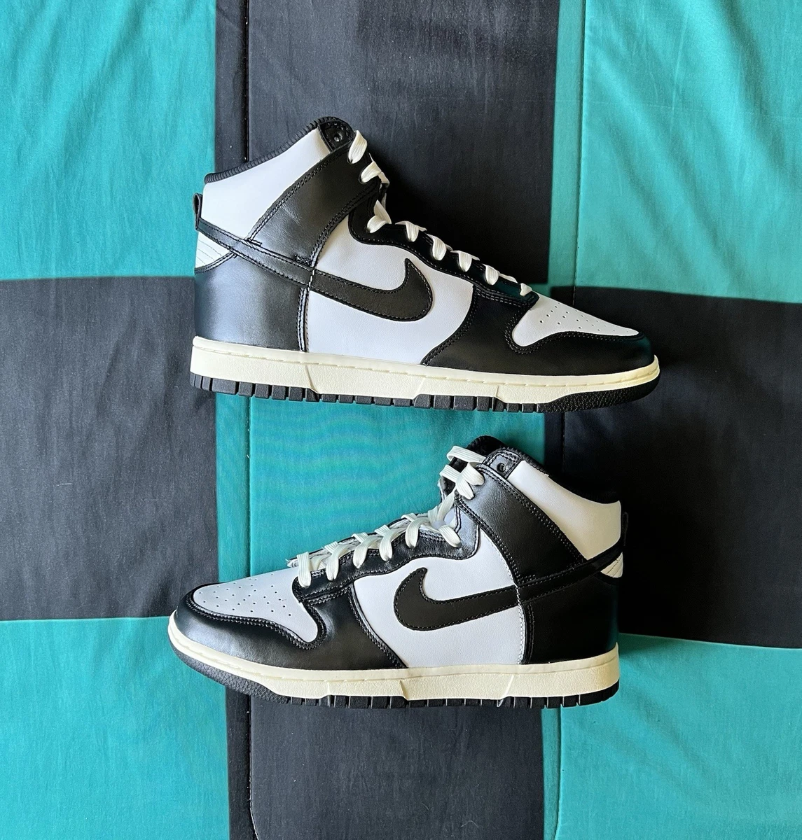 Preços baixos em Nike Dunk High Vintage Black W | eBay