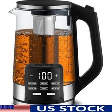 Cordless Electric Kettle W/ Infuser Touchscreen Control Six Presets Brewing New