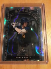 2024 Leaf Trinity Baseball Steel #S-28 Cooper Pratt 259/290