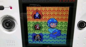 WHITE Neo Geo Pocket Color Full Size IPS New Shell Touch Controls