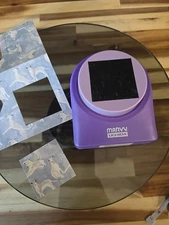 Marvy Uchida Scallop Square Paper Punch Scrapbooking Journal Purple Card Making