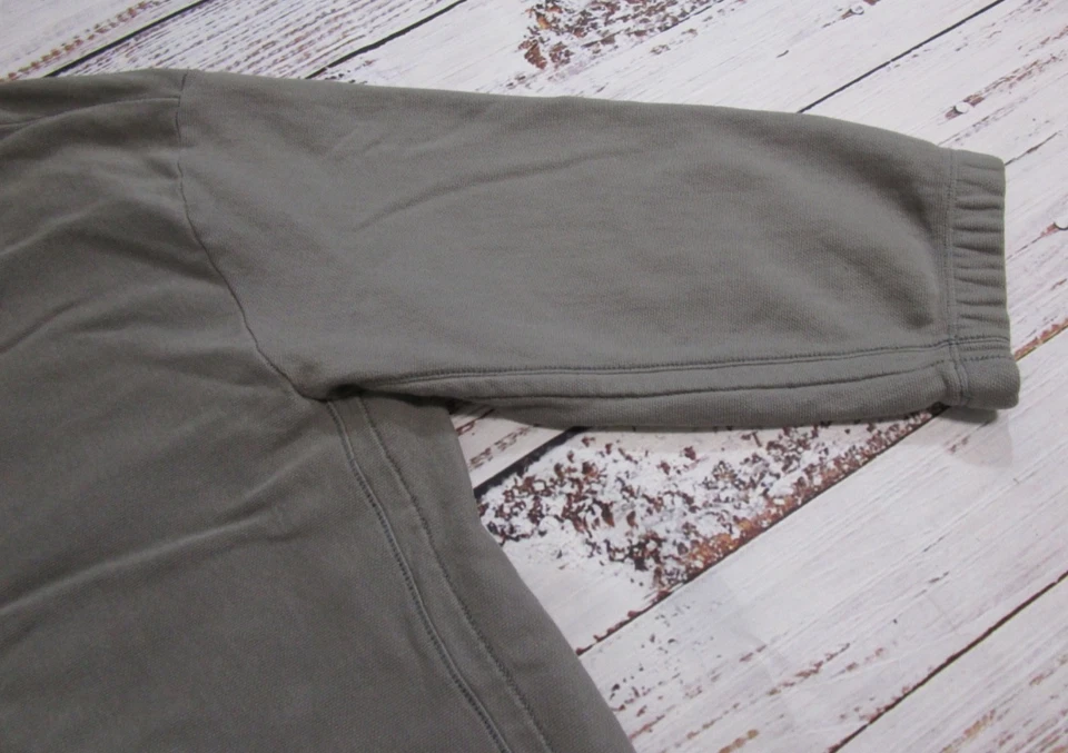 Y2K Ruehl No. Sudadera con capucha floral gris 925 con cremallera completa mangas 3/4 para mujer XL Foto 3 de 4