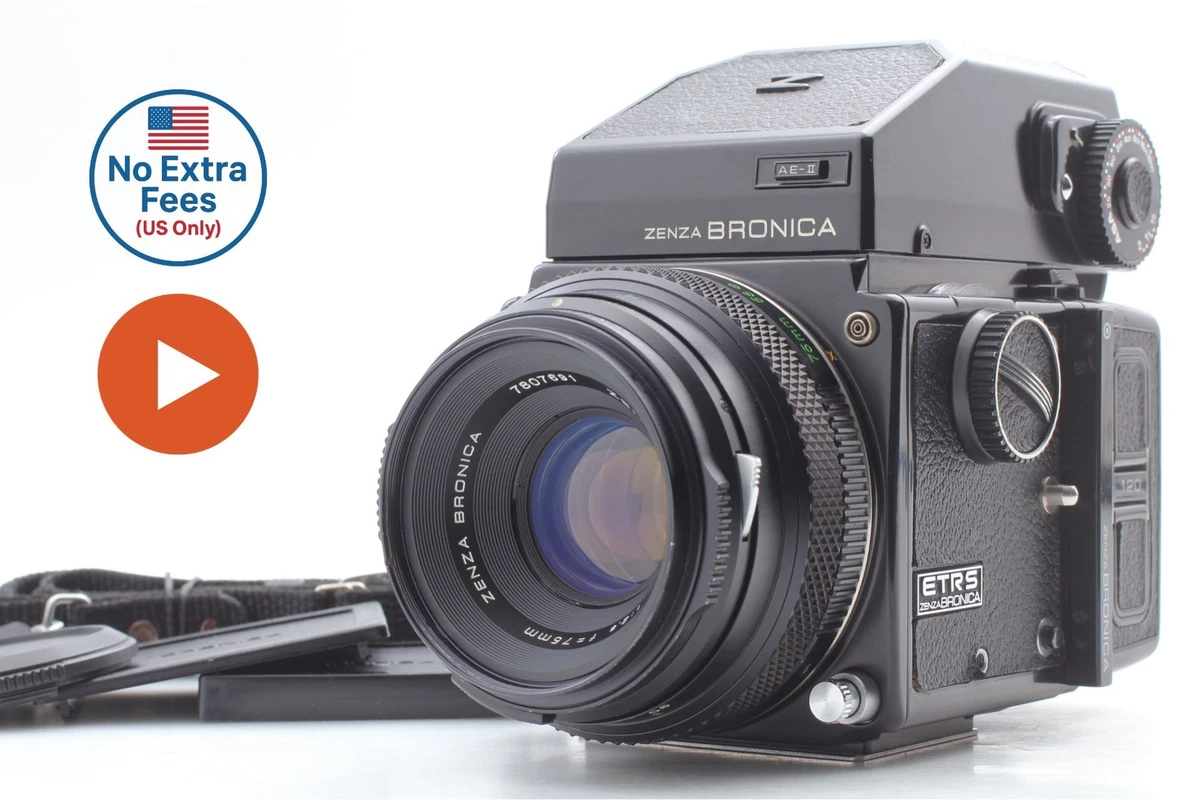 フィルムカメラ ZENZA BRONICA ETR MC 1:2.8 75mm Zenza Bronica Etr Film Cameras for sale | eBay