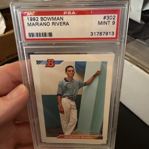 1992 Bowman - Mariano Rivera #302 E* on Back (RC)