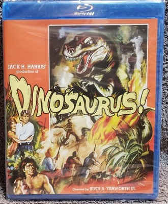 BLU-RAY Dinosaurus! (1960) NEW Ward Ramsey, Paul Lukather, Gregg Martell