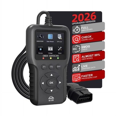 2026 Enhanced Universal OBD2 Scanner, Check Engine Code Reader - 65000+ Fault...