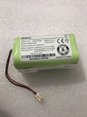 New Shark RV1001 UR1005AE RV1101ARUS UR1105ARUS Battery 3000mAh RVBAT850 JL15