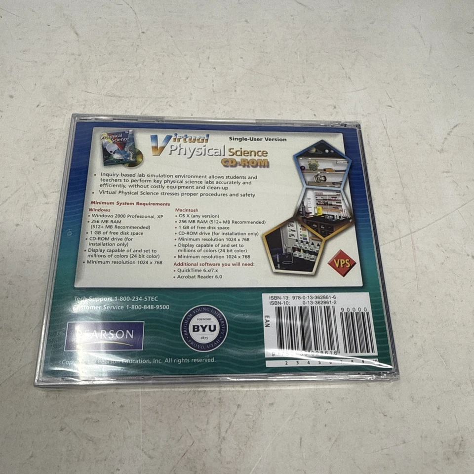 Prentice Hall Pearson Virtual Physical Science VPS CD-ROM Single-User Version - Image 3 of 4