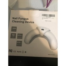 Nail Fungus Cleaning Device   36W LED Power, 18 LEDs, Blue  Red Light Therapy