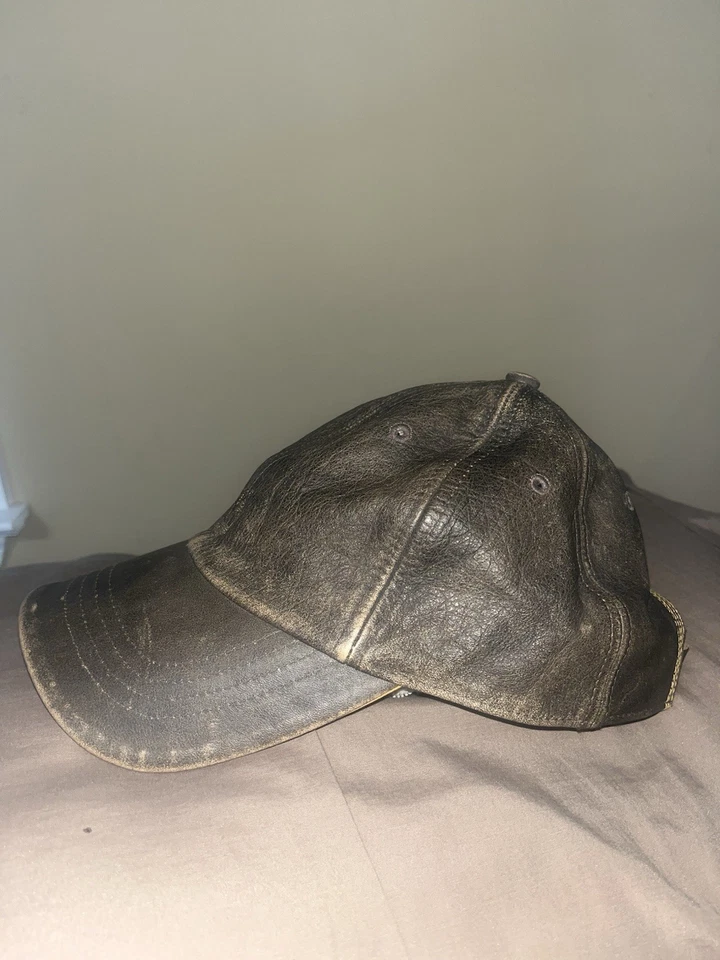 Chapéu caminhoneiro de couro bordado Timberland! Masculino - Imagem 4 de 4