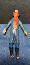 1968 Buddy L Rubber Bendy Fire Fighter 