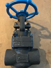 Sharpe 34834 1-1/4"-800Lb Gate Valve 1975 PSI @ 100F Threaded connection fast sh