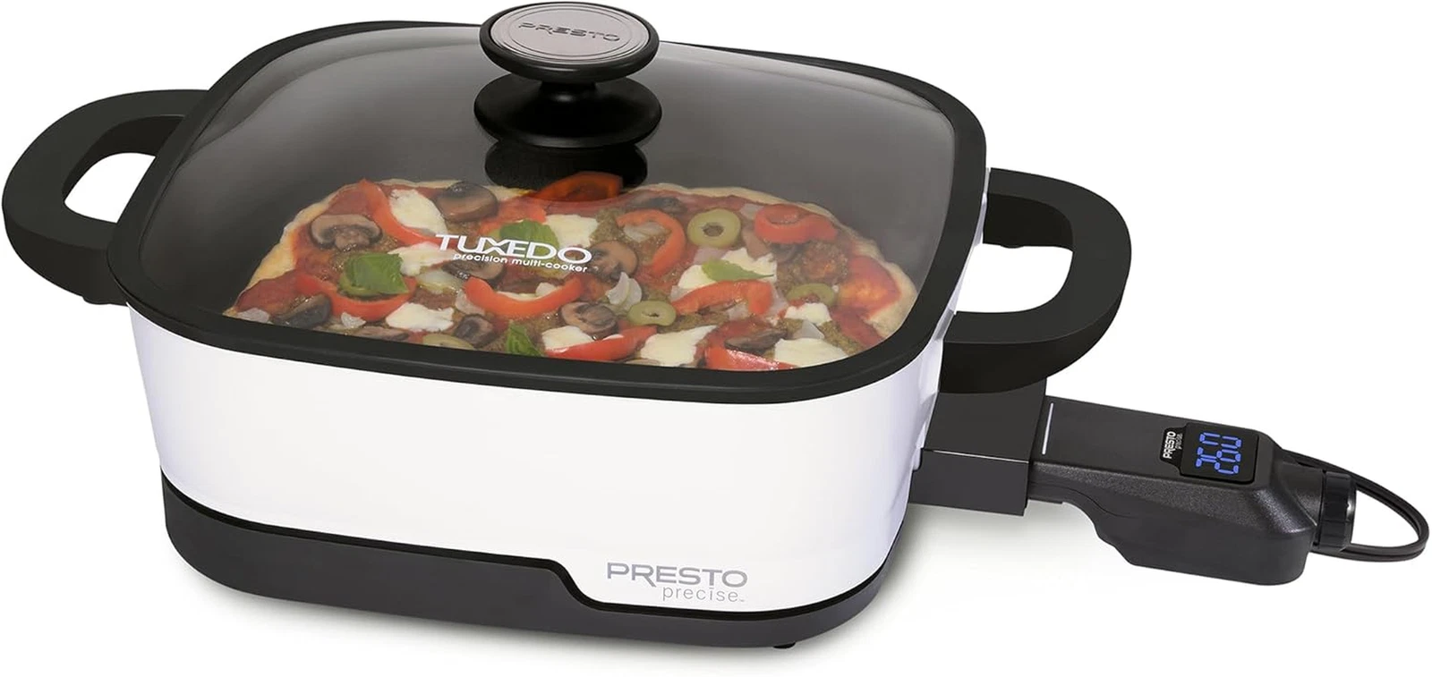 Tuxedo™ Digital Skillet Multi-Cooker for Flawless Meals Every Time
