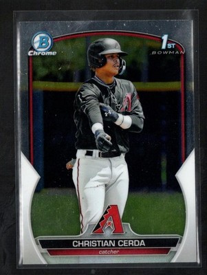 2023 Bowman #BCP-56 Christian Cerda Chrome Prospects