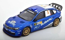 Otto 1/18 Subaru Impreza WRC 5 Rally Germany 2008 Solberg Model Car New