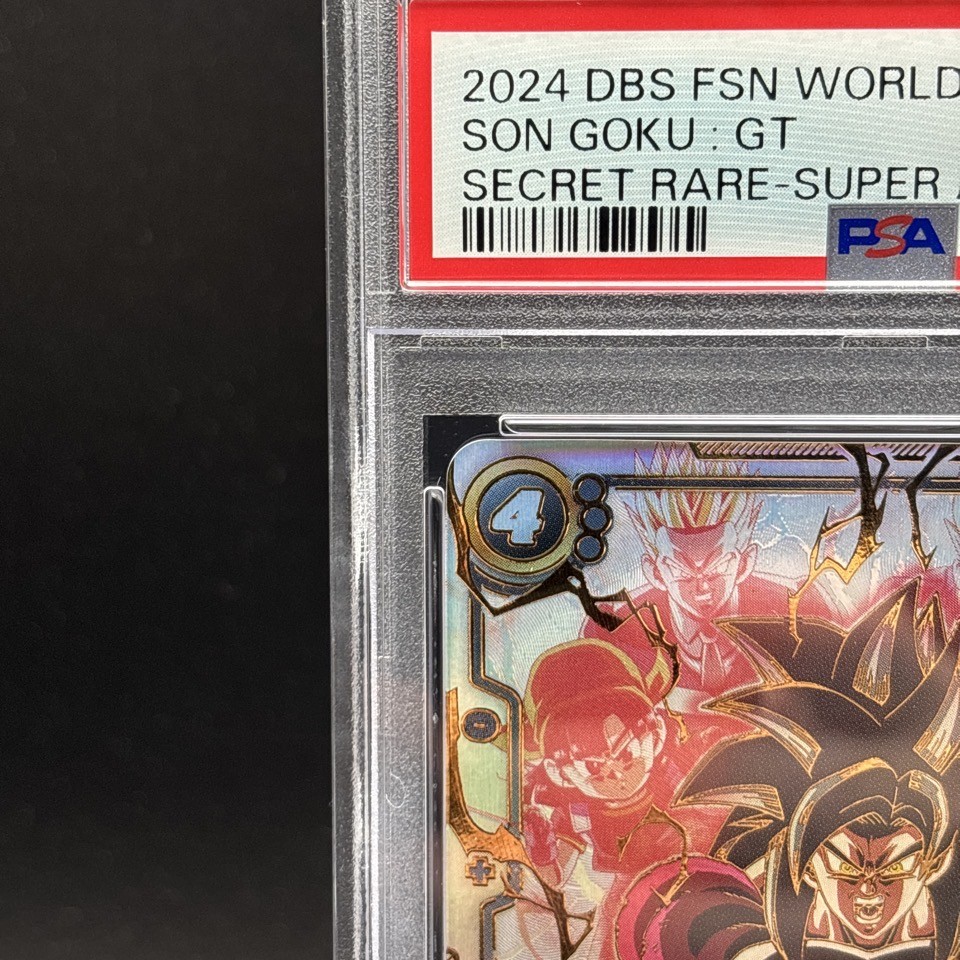 PSA 10 Son Goku GT FB03-140 Dragon Ball Fusion World Raging Roar