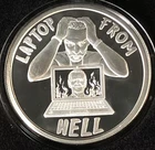 2023 1OZ Laptop From Hell Proof - Silver Shield - Biden Crimes Round  Box COA