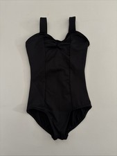 Capezio Princess Tank Leotard Dance in Black Children's Size Medium - NWOT