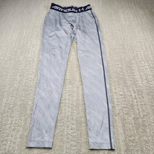 Under Armour Baselayer Pants Men Medium Compression Legging Gray