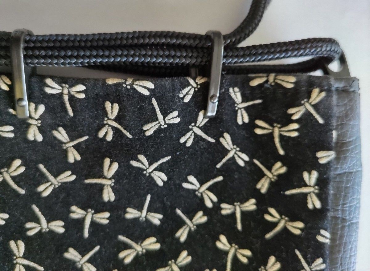 Drawstring bag dragonfly pattern - image 10