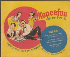 Kopeefun Magic Copy Paper Kit for making cartoons 1952