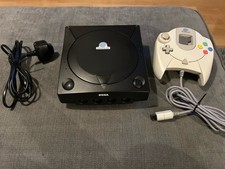 Sega Dreamcast HKT-3030 Console In New Black Shell VA1 PAL With Extras